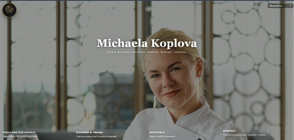 Michaela Koplova website preview
