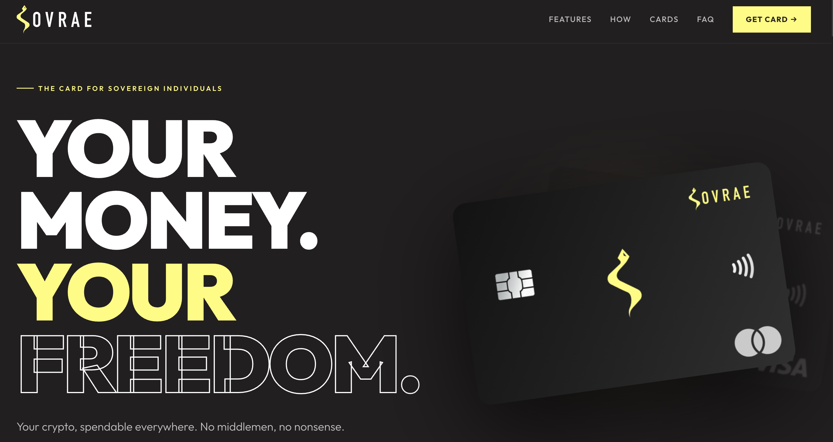Sovrae website preview